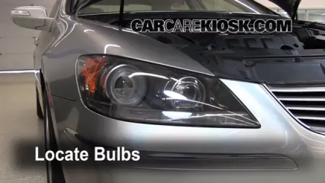 2008 Acura RL 3.5L V6 Luces Luz de estacionamiento (reemplazar foco)